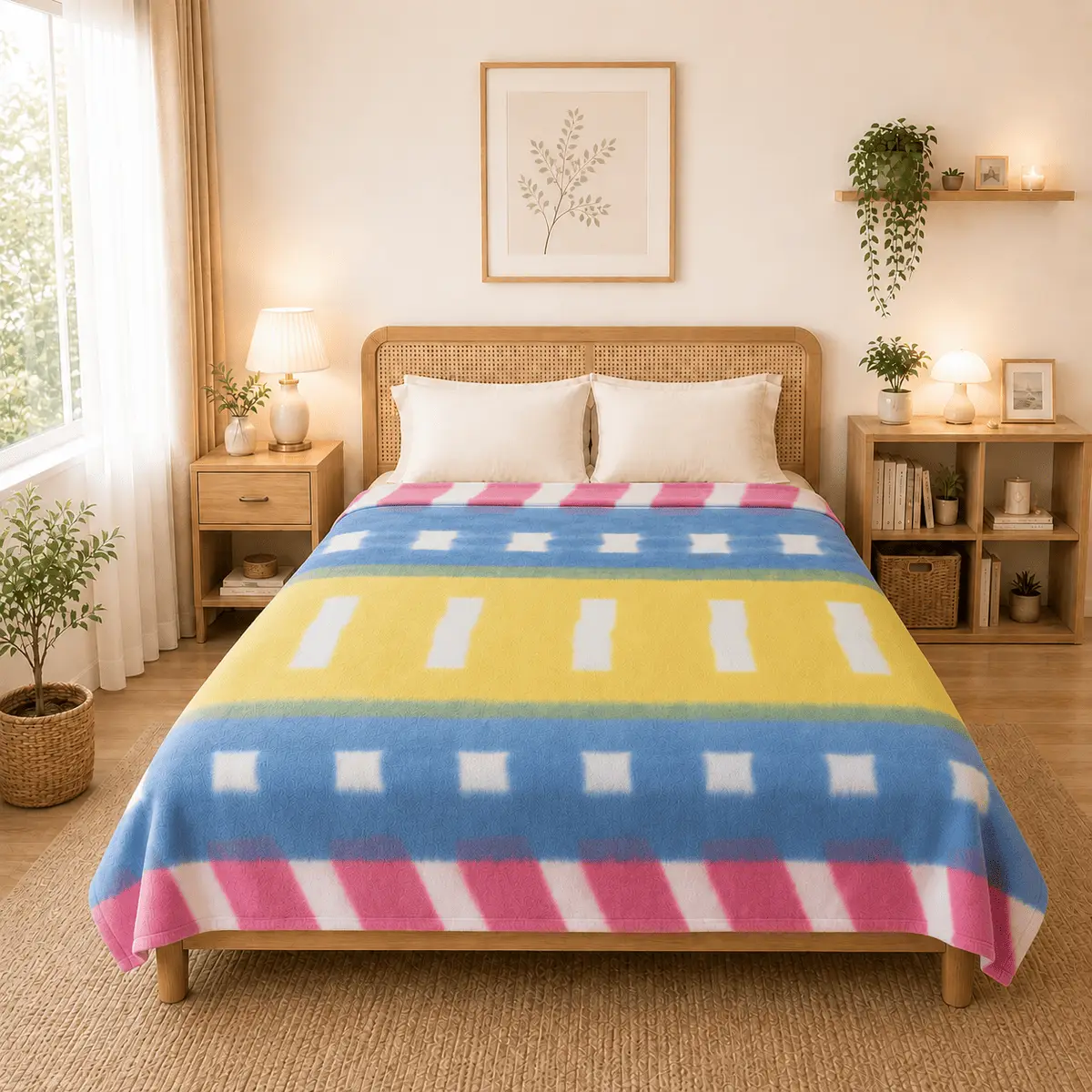 Himalai Printed Fleece Blanket 180 GSM – Heritage Warm (804A) | From $1.99 Wholesale