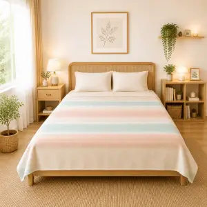 Himalai Printed Fleece Blanket 180 GSM – Horizontal Dream (305B) | From $1.99 Wholesale