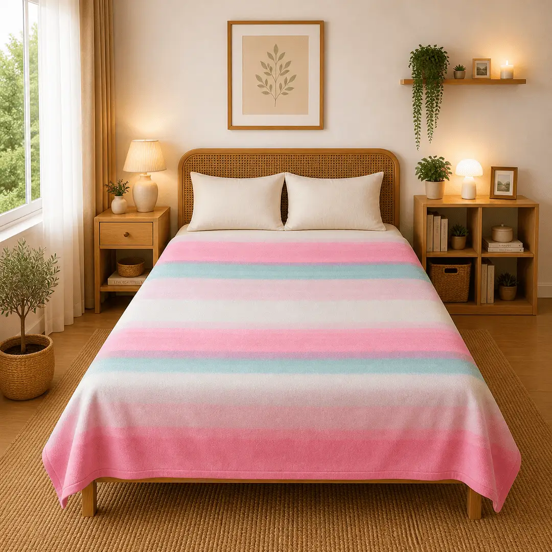 Himalai Printed Fleece Blanket 180 GSM – Horizontal Dream (306A) | From $1.99 Wholesale