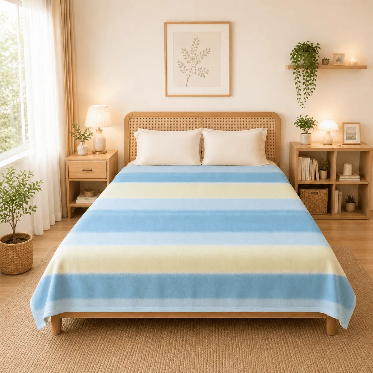 Himalai Printed Fleece Blanket 180 GSM – Horizontal Dream (305A) | From $1.99 Wholesale