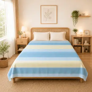 Himalai Printed Fleece Blanket 180 GSM – Horizontal Dream (305A) | From $1.99 Wholesale