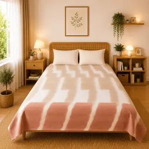 Himalai Printed Fleece Blanket 180 GSM – Lovely Note (611A) | From $1.99 Wholesale
