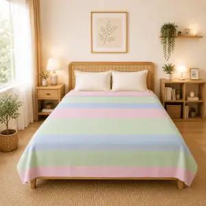 Himalai Printed Fleece Blanket 180 GSM – Nature Embrace (304B) | From $1.99 Wholesale