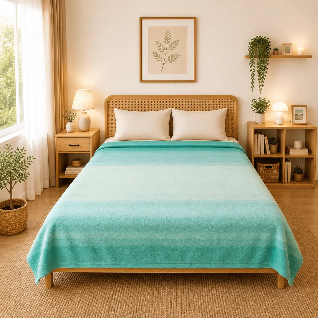 Himalai Printed Fleece Blanket 180 GSM – Skyline (204A) | From $1.99 Wholesale
