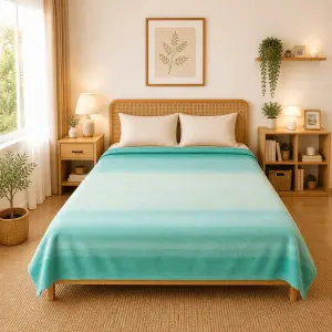 Himalai Printed Fleece Blanket 180 GSM – Skyline (204A) | From $1.99 Wholesale