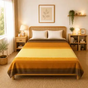 Himalai Printed Fleece Blanket 180 GSM – Skyline (204C) | From $1.99 Wholesale