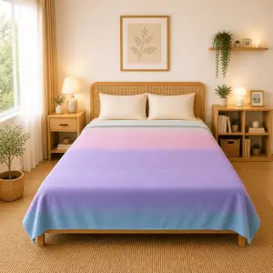 Himalai Printed Fleece Blanket 180 GSM – Skyline (206A) | From $1.99 Wholesale