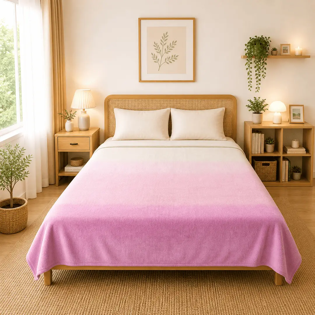 Himalai Printed Fleece Blanket 180 GSM – Skyline (211A) | From $1.99 Wholesale