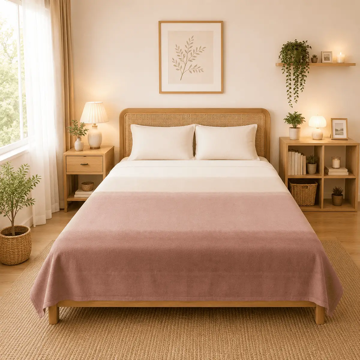 Himalai Printed Fleece Blanket 180 GSM – Skyline (211B) | From $1.99 Wholesale