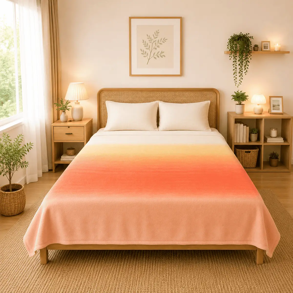 Himalai Printed Fleece Blanket 180 GSM – Skyline (211C) | From $1.99 Wholesale
