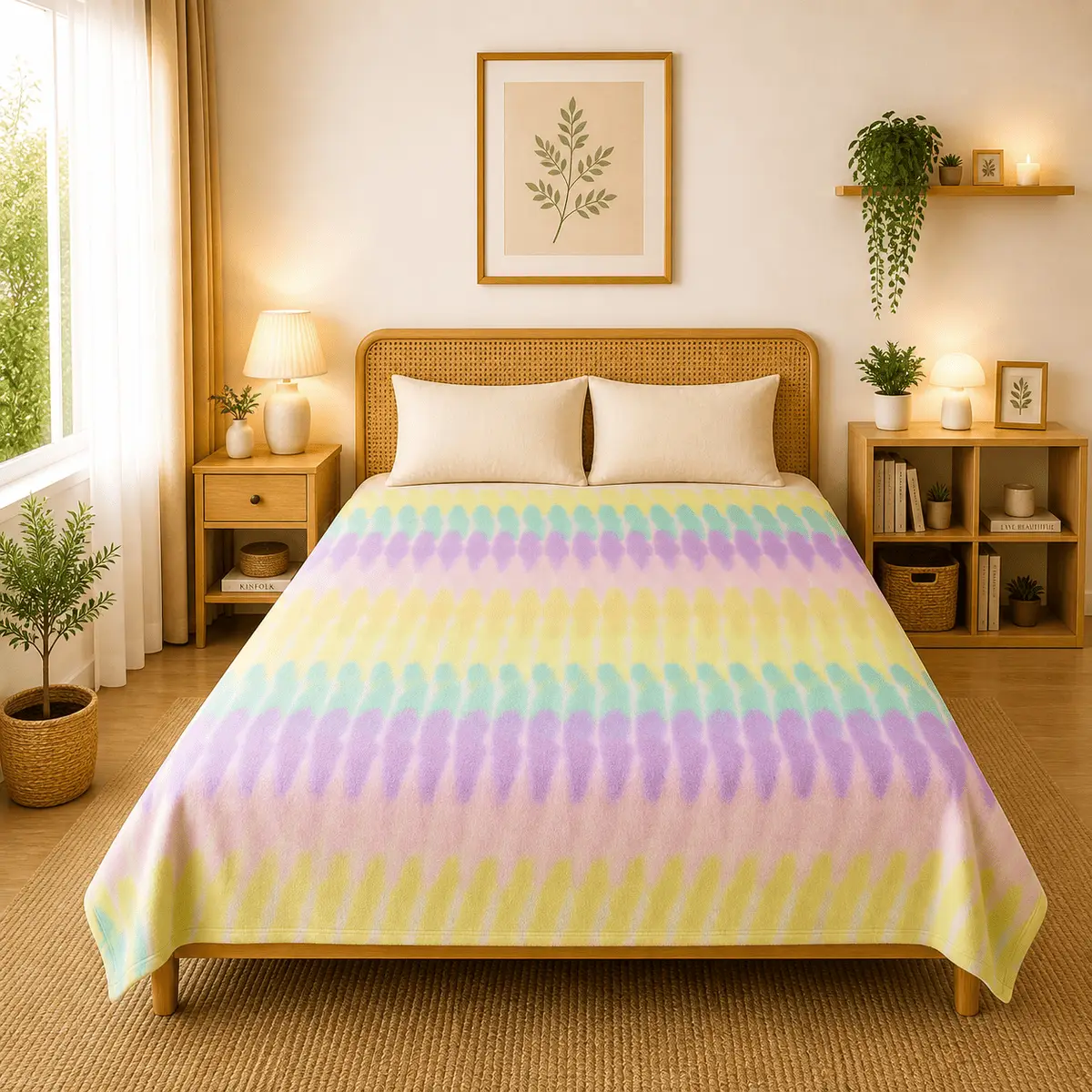 Himalai Printed Fleece Blanket 180 GSM – Start Journey (601A) | From $1.99 Wholesale