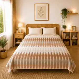 Himalai Printed Fleece Blanket 180 GSM – Start Journey (601B) | From $1.99 Wholesale