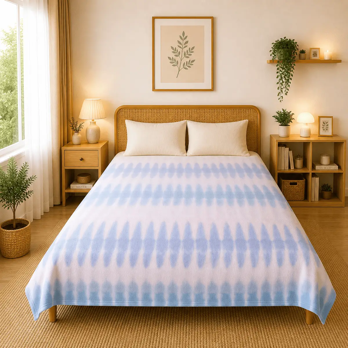 Himalai Printed Fleece Blanket 180 GSM – Start Journey (601C) | From $1.99 Wholesale