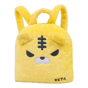Keta V2 3D Embroidery Plush Backpack Blanket (Yellow)