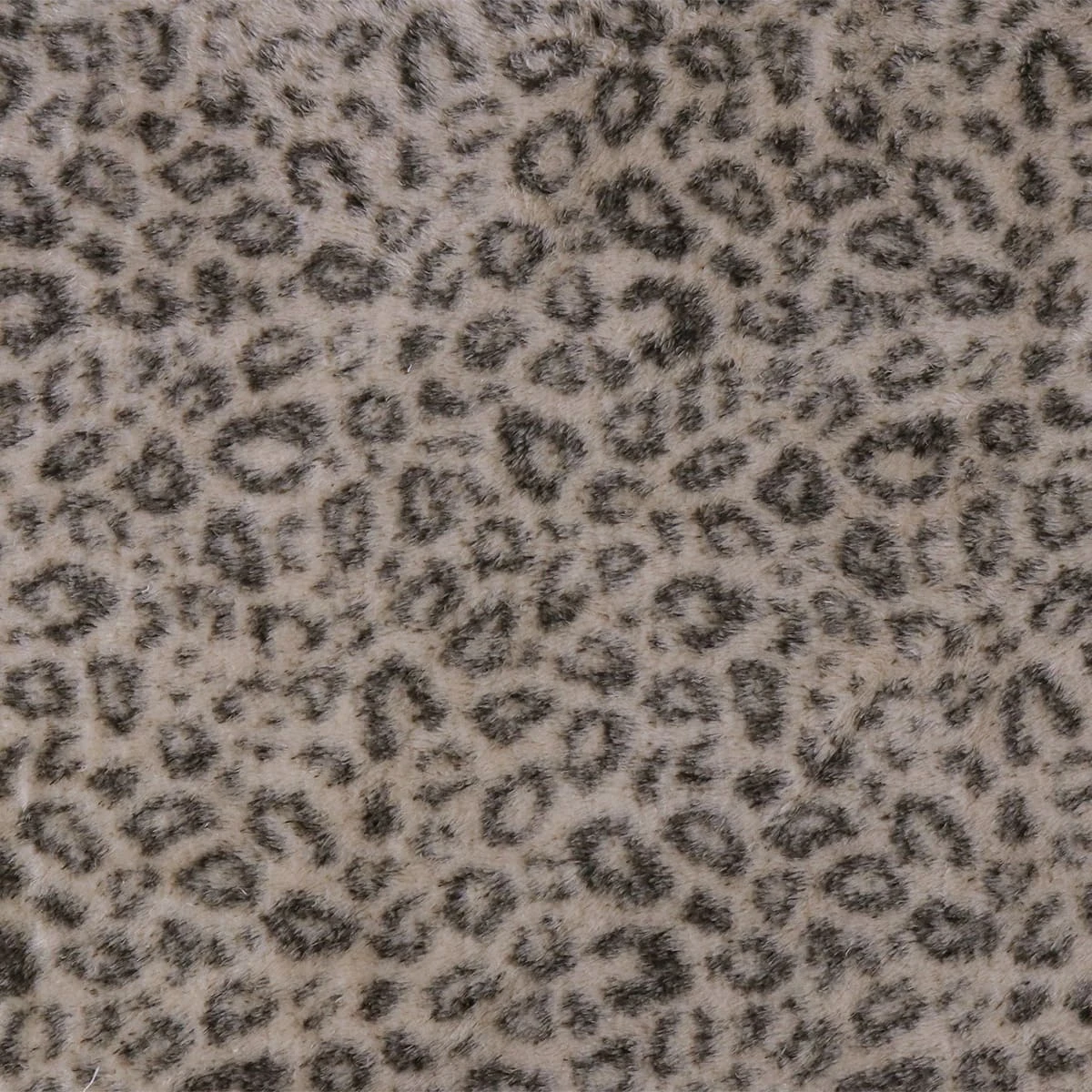 Leopard Frosted Printed Plush Blanket (Brown)