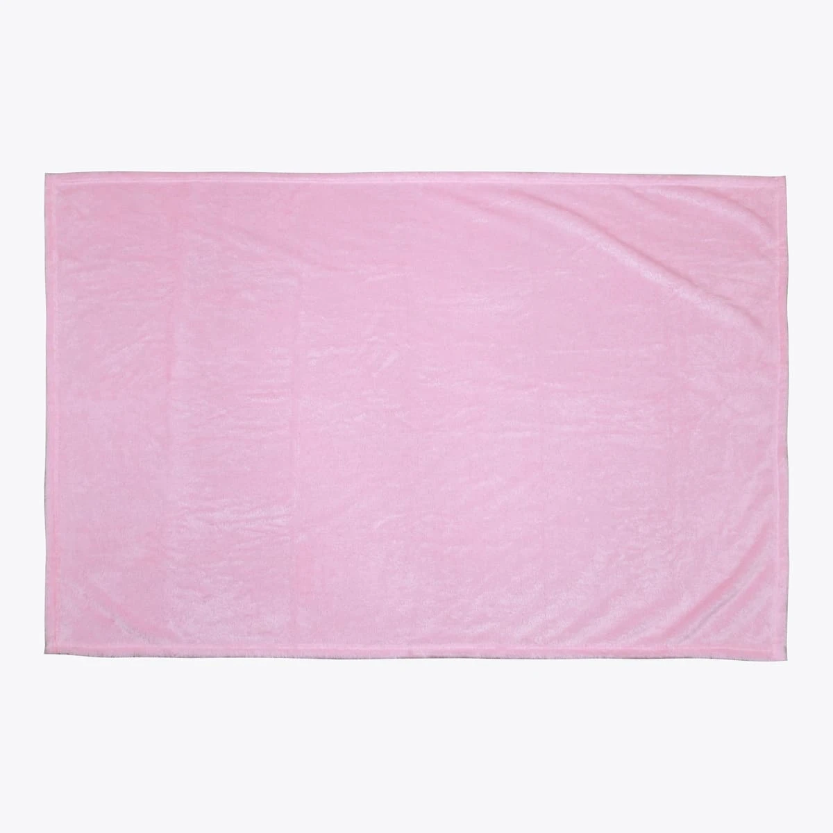 Lily V2 3D Embroidery Plush Pillow Blanket (Pink)