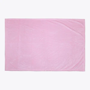 Lily V2 3D Embroidery Plush Pillow Blanket (Pink)