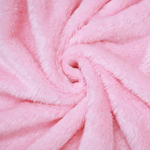 Lily V2 3D Embroidery Plush Pillow Blanket (Pink)