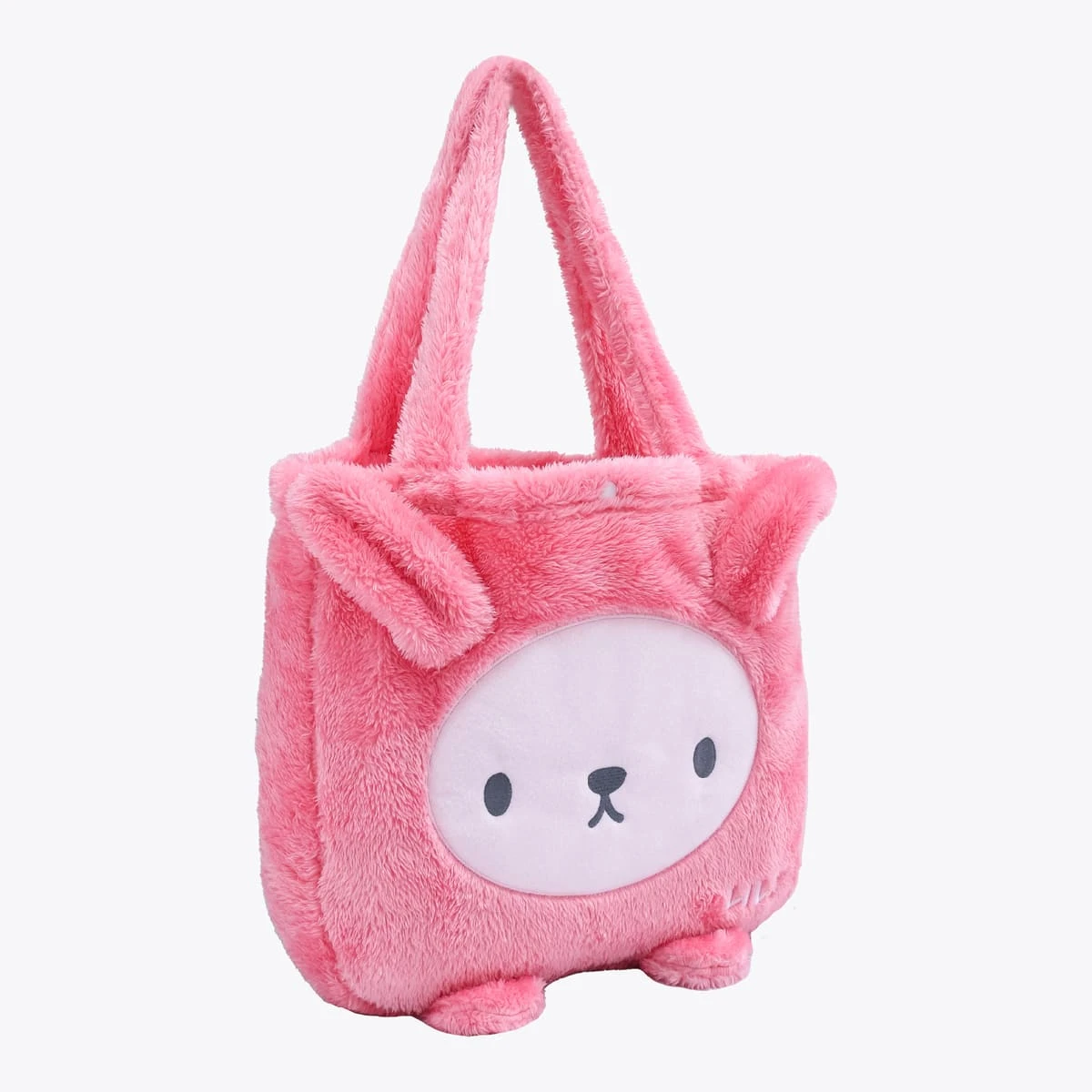 Lily V2 3D Embroidery Plush Tote Blanket (Pink)