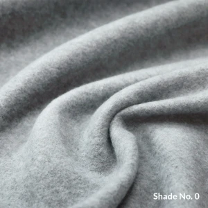 No-Dye Melange Fleece Blanket | Double-Sided Brushed | Classic Grey Shade