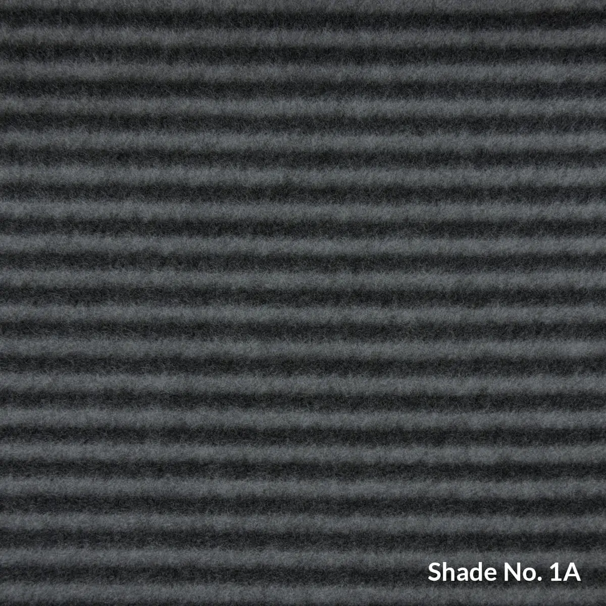 No-Dye Melange Fleece Blanket | Double-Sided Brushed | Stripe I Grey Shade