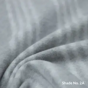 No-Dye Melange Fleece Blanket | Double-Sided Brushed | Stripe II Grey Shade