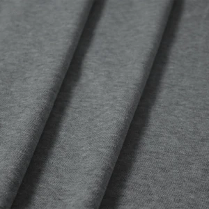 No-Dye Melange Fleece Blanket | Single-Sided Brushed | Classic Grey Shade
