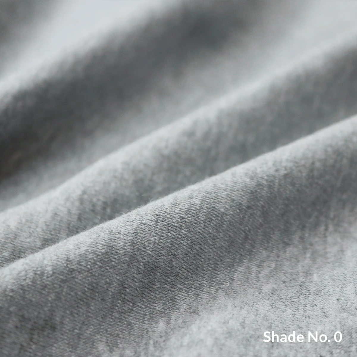 No-Dye Melange Fleece Throw | Single-Sided Brushed | Classic Grey Shade