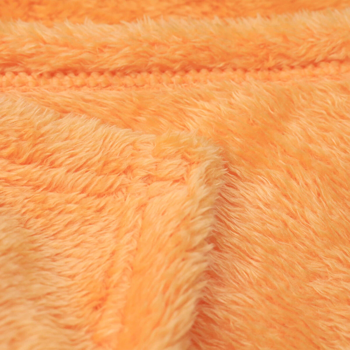 Pol V2 (Halloween Collection) 3D Embroidery Plush Pillow Blanket (Orange)