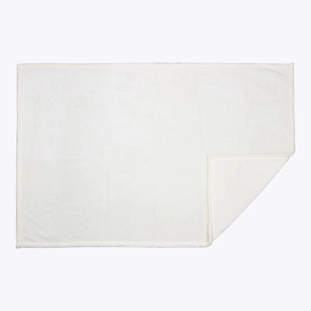 Pol V2 3D Embroidery Plush Pillow Blanket (White)