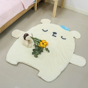 Pol V2 Shape Flannel Nap Mat (White)