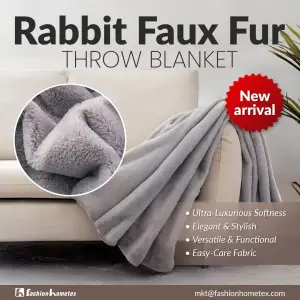 [Pre-Order] – Premium Faux Fur Throw Blanket Collection