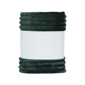 Premium Thick Blanket | Corduroy Throw Jumbo Cord | Dark Green