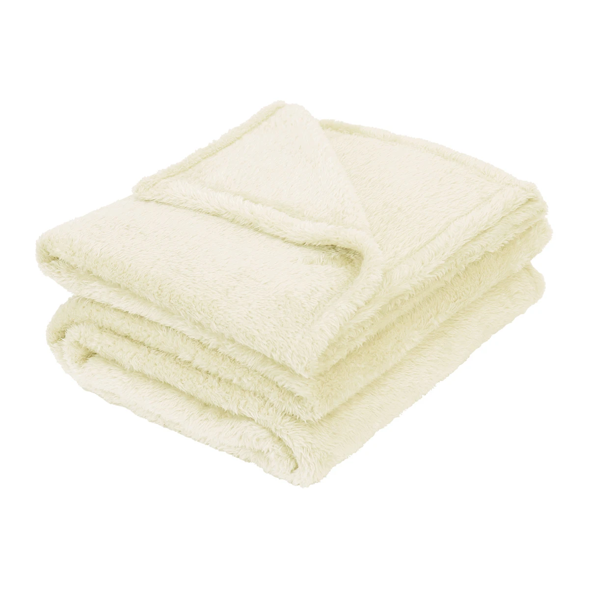 Fashion Hometex: Blanket Supplier |  Ready-to-ship Sable Plush Blanket (White)