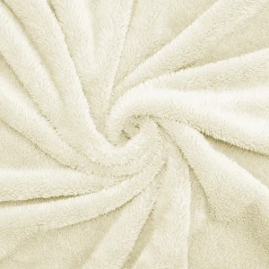 Fashion Hometex: Blanket Supplier |  Ready-to-ship Sable Plush Blanket (White)