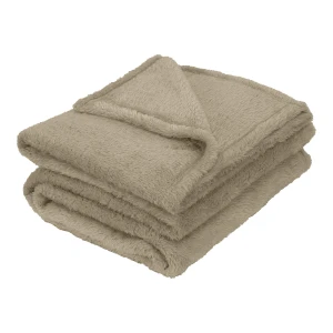 Fashion Hometex: Blanket Supplier |  Ready-to-ship Sable Plush Blanket (Oat Milk)