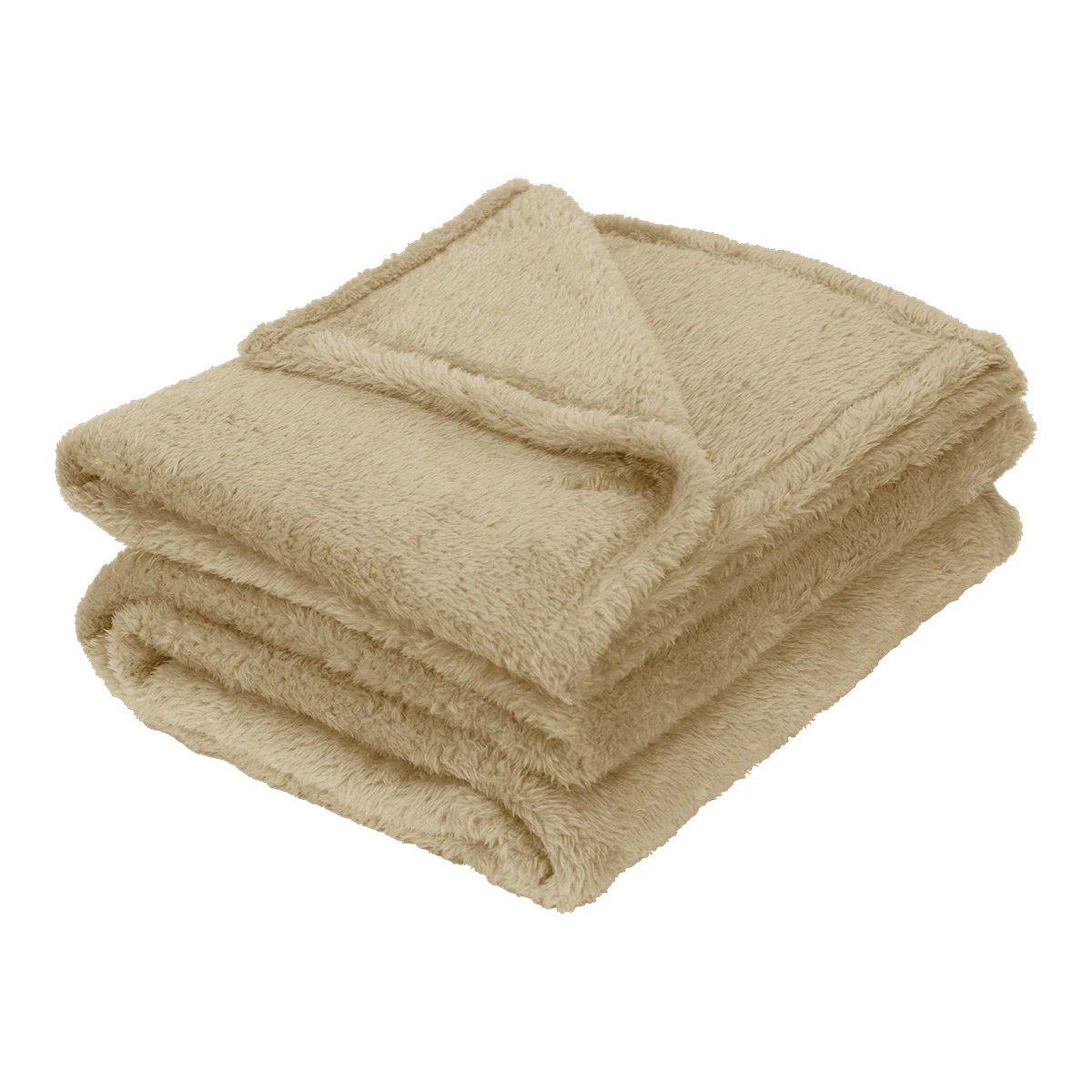 Fashion Hometex: Blanket Supplier |  Ready-to-ship Sable Plush Blanket (Light Brown)