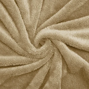 Fashion Hometex: Blanket Supplier |  Ready-to-ship Sable Plush Blanket (Light Brown)