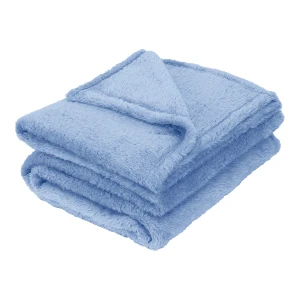 Fashion Hometex: Blanket Supplier |  Ready-to-ship Sable Plush Blanket (Light Blue)