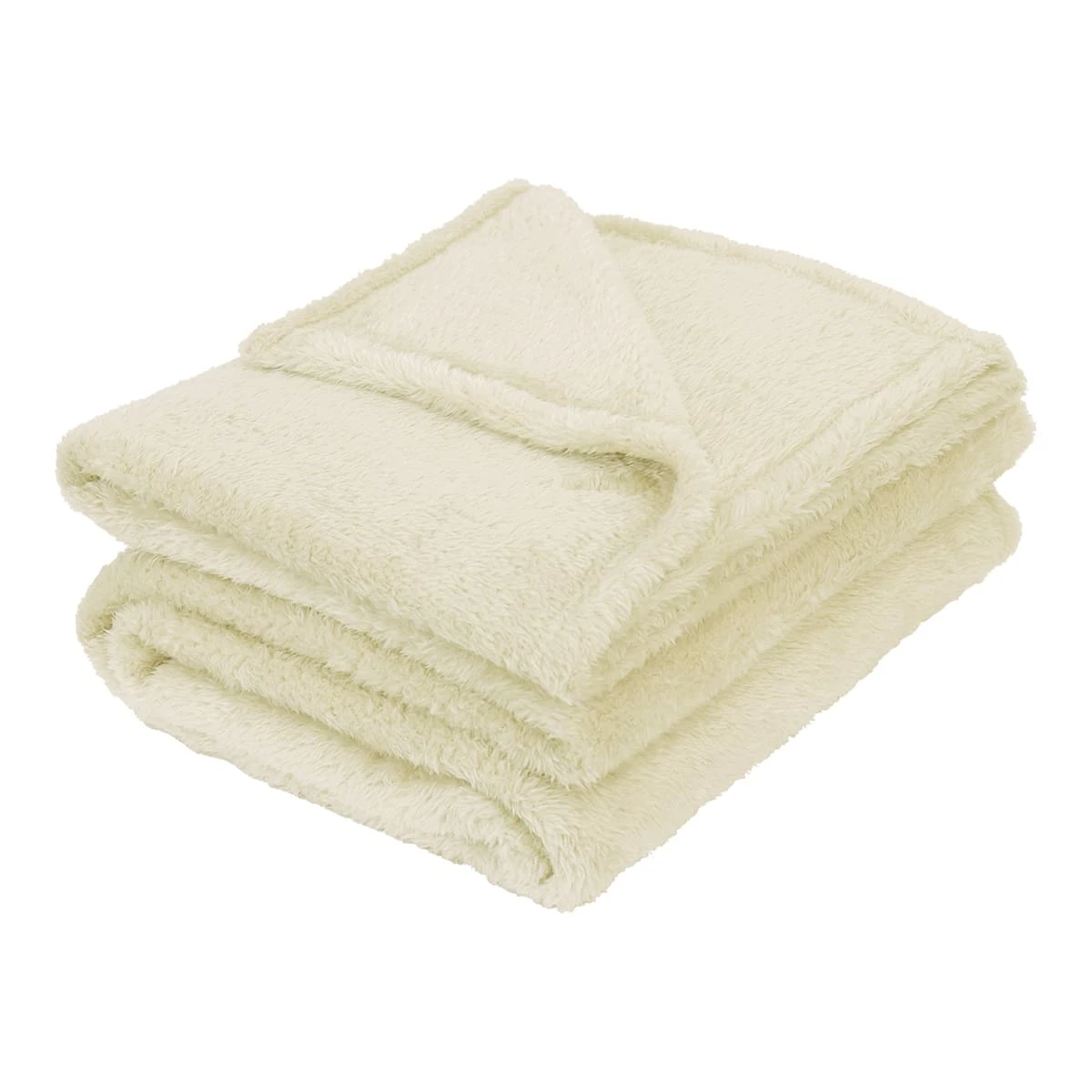 Fashion Hometex: Blanket Supplier |  Ready-to-ship Sable Plush Blanket (Eggshell)