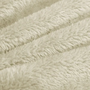 Fashion Hometex: Blanket Supplier |  Ready-to-ship Sable Plush Blanket (Eggshell)