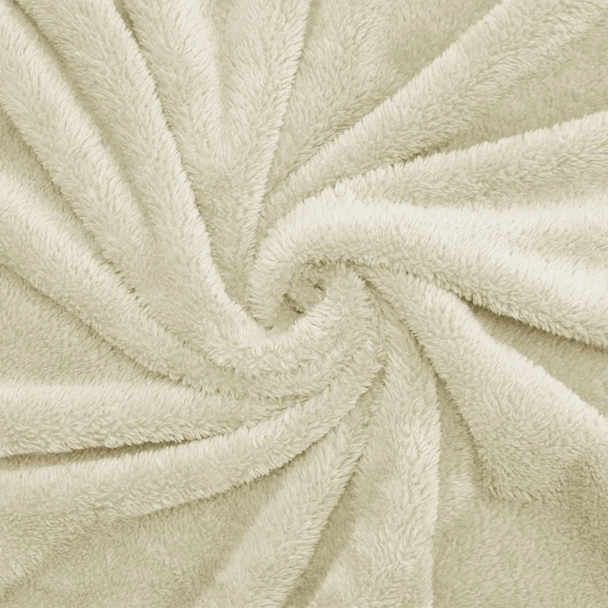 Fashion Hometex: Blanket Supplier |  Ready-to-ship Sable Plush Blanket (Eggshell)