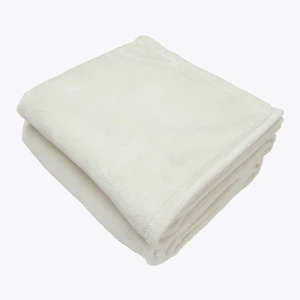 Recycled Flannal Blanket (Cream)