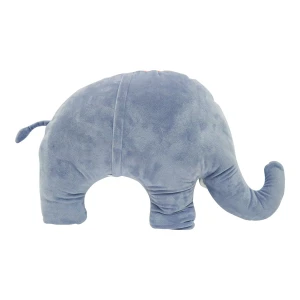 Recycled Polyester Thai Elephant Doll Pillow Blanket (Light Grey, Dark Grey)