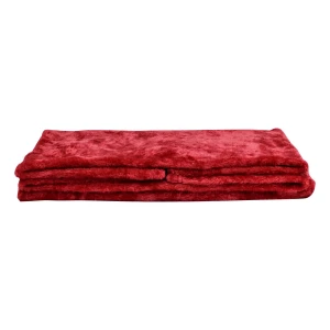 Recycled Polyester Thai Elephant Doll Pillow Blanket (Red)