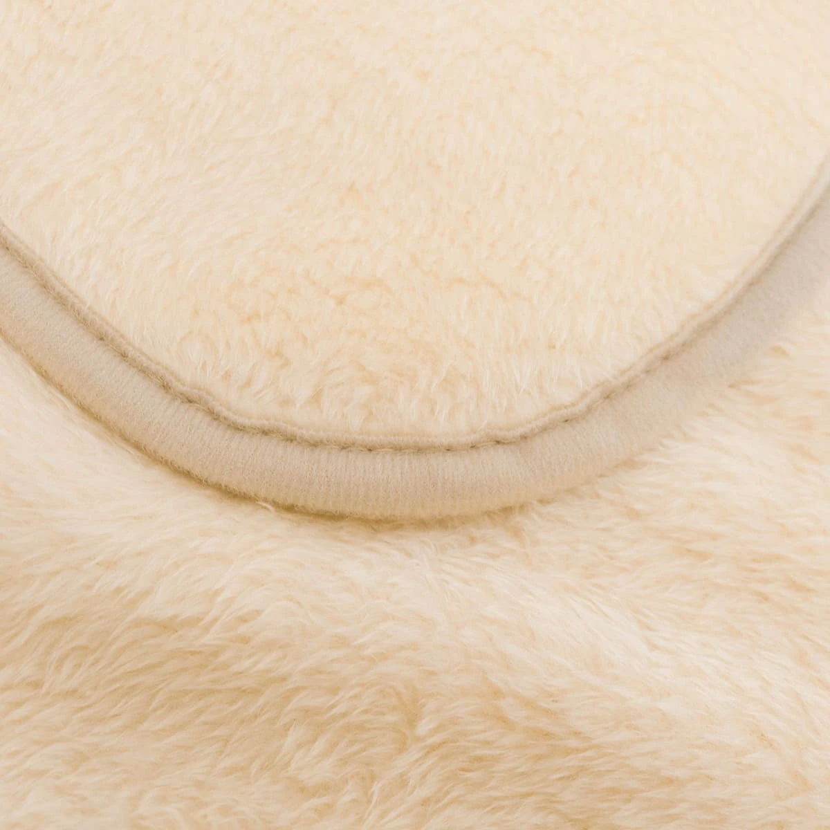 Ronnie 3D Embroidery Recycled Plush Baby Blanket (Beige)