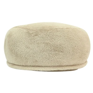 Round Shape Cushion Cover - Wombat Plush (Light Brown)