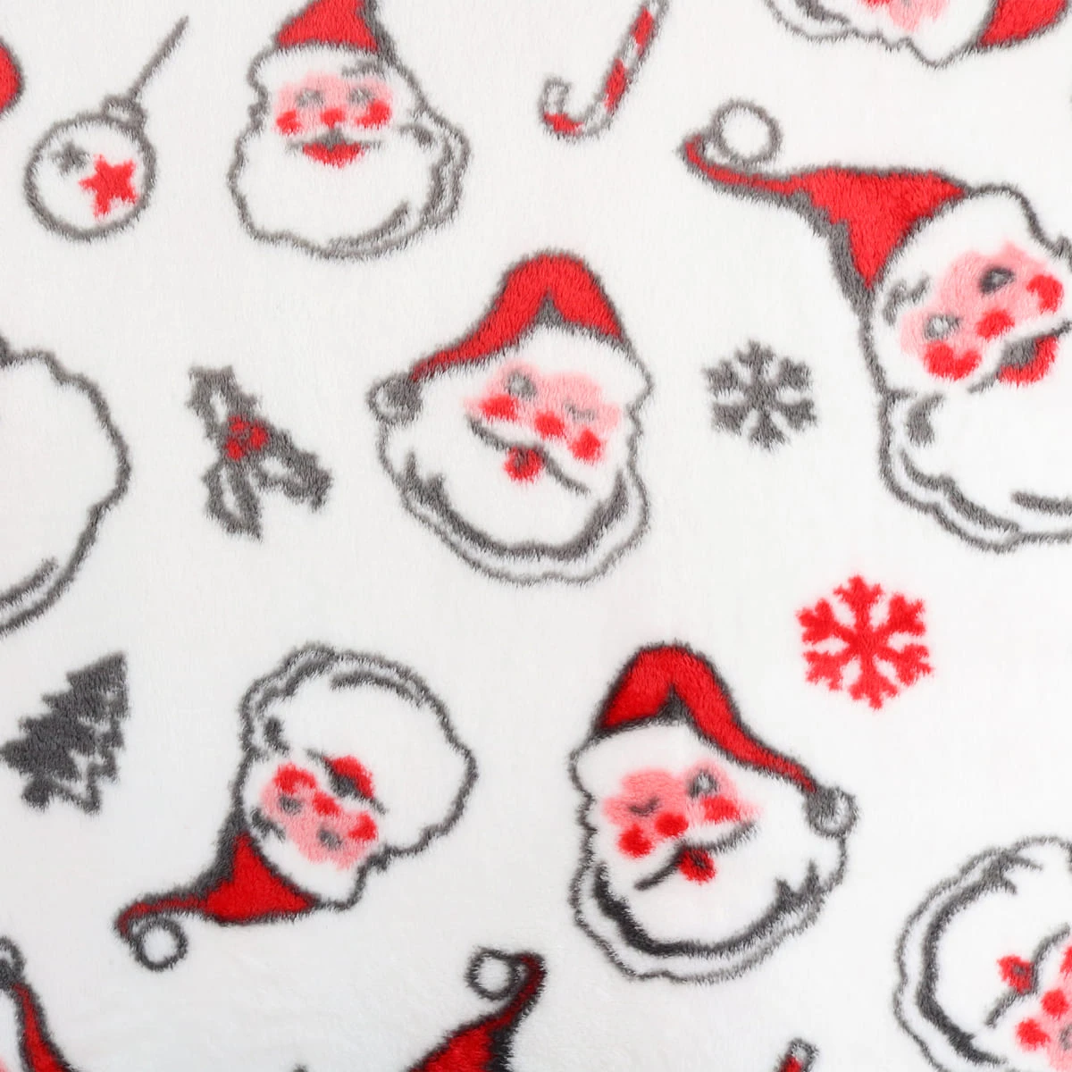Santa Claus Printed Plush Blanket