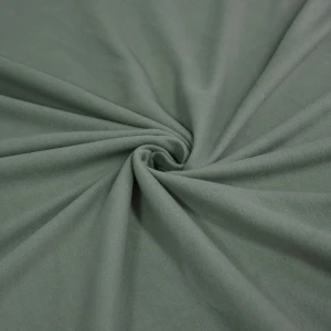 Solid Color Fleece Blanket (Green) - Foldover Edging