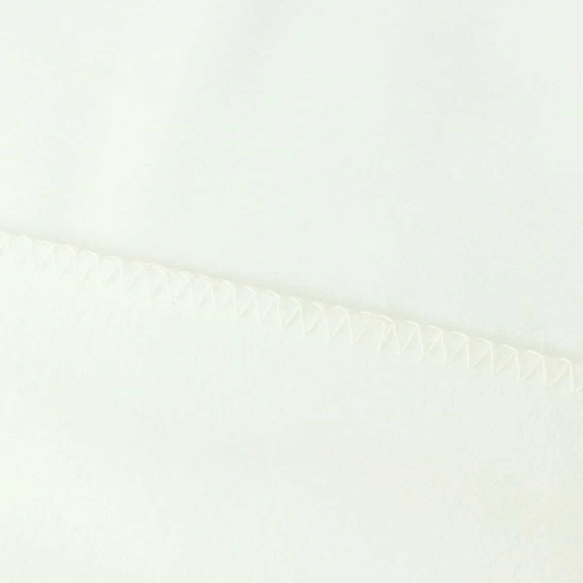 Solid Color Fleece Throw (Cream) - Whipstitch Edging